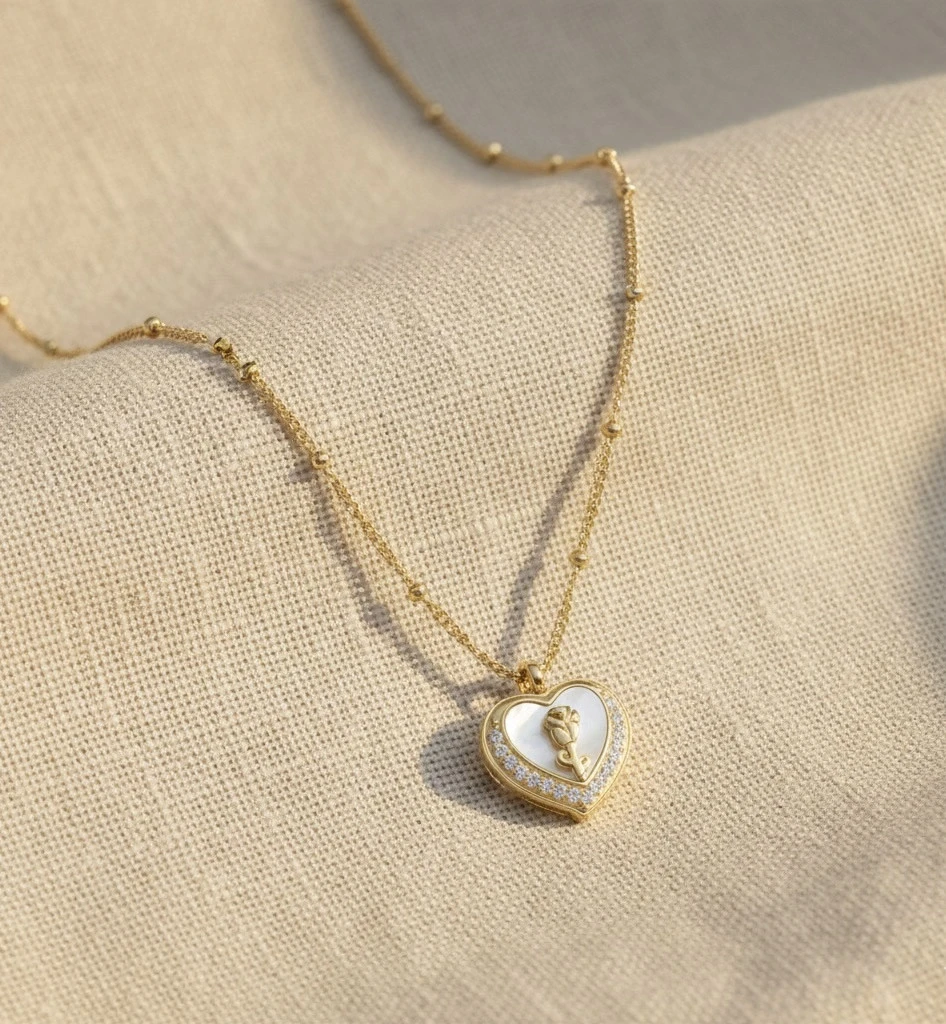 Whispering Rose Pendant