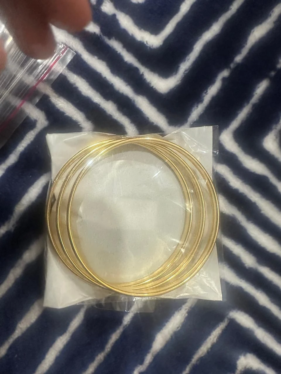 Elliptical Grace Gold Bangle Bracelet